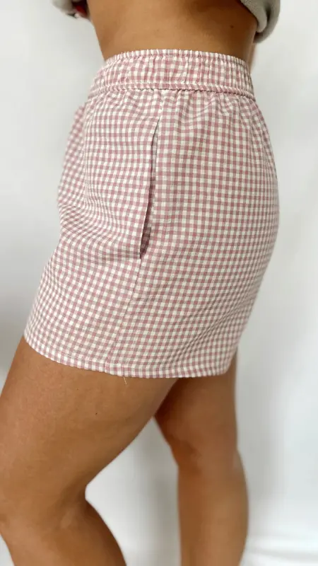 The Aspen Gingham Boxer Shorts-7855867265094