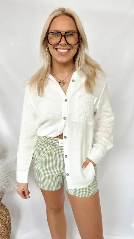 The Aspen Gingham Boxer Shorts